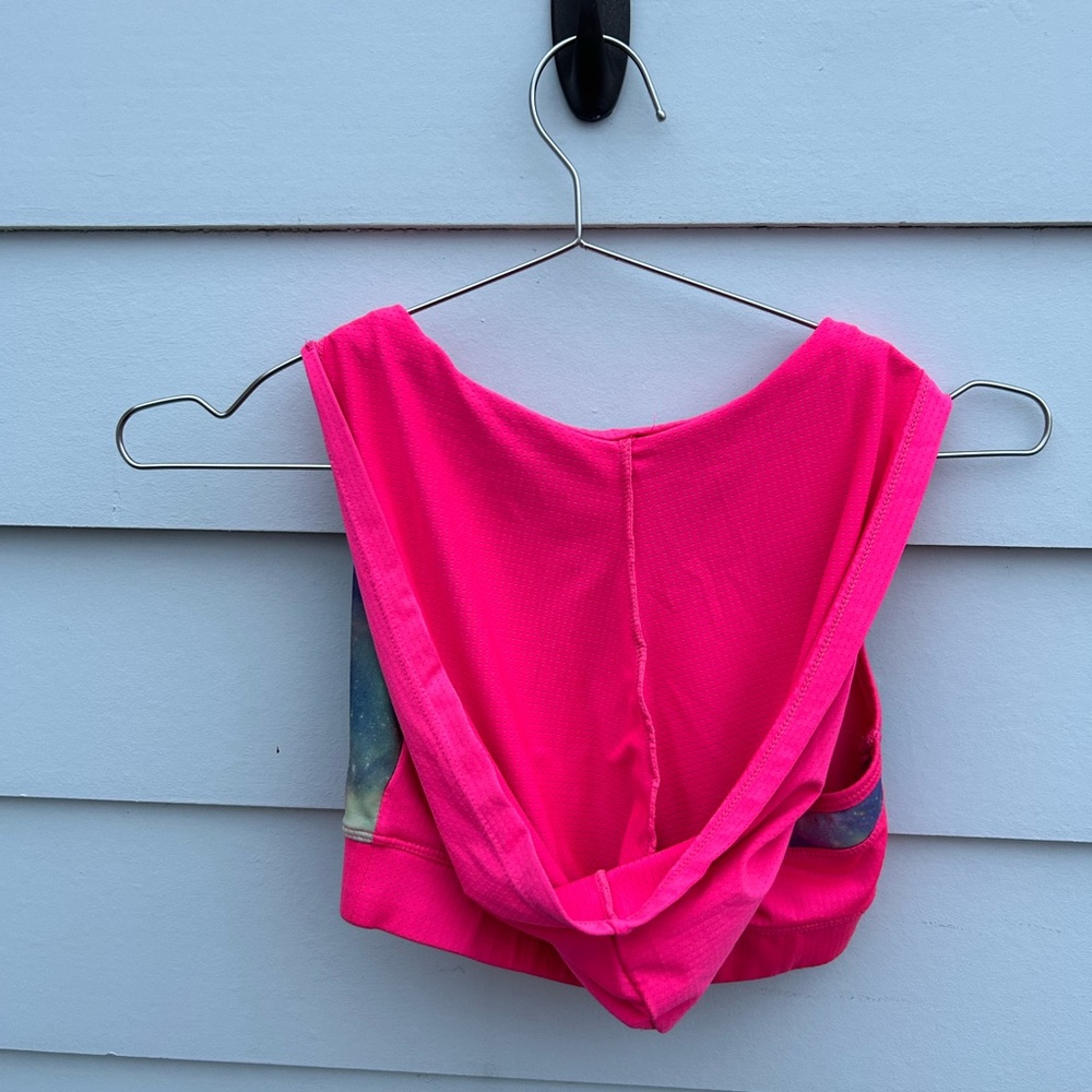 Energie Pink and Purple Activewear Top - Picture 2 of 4